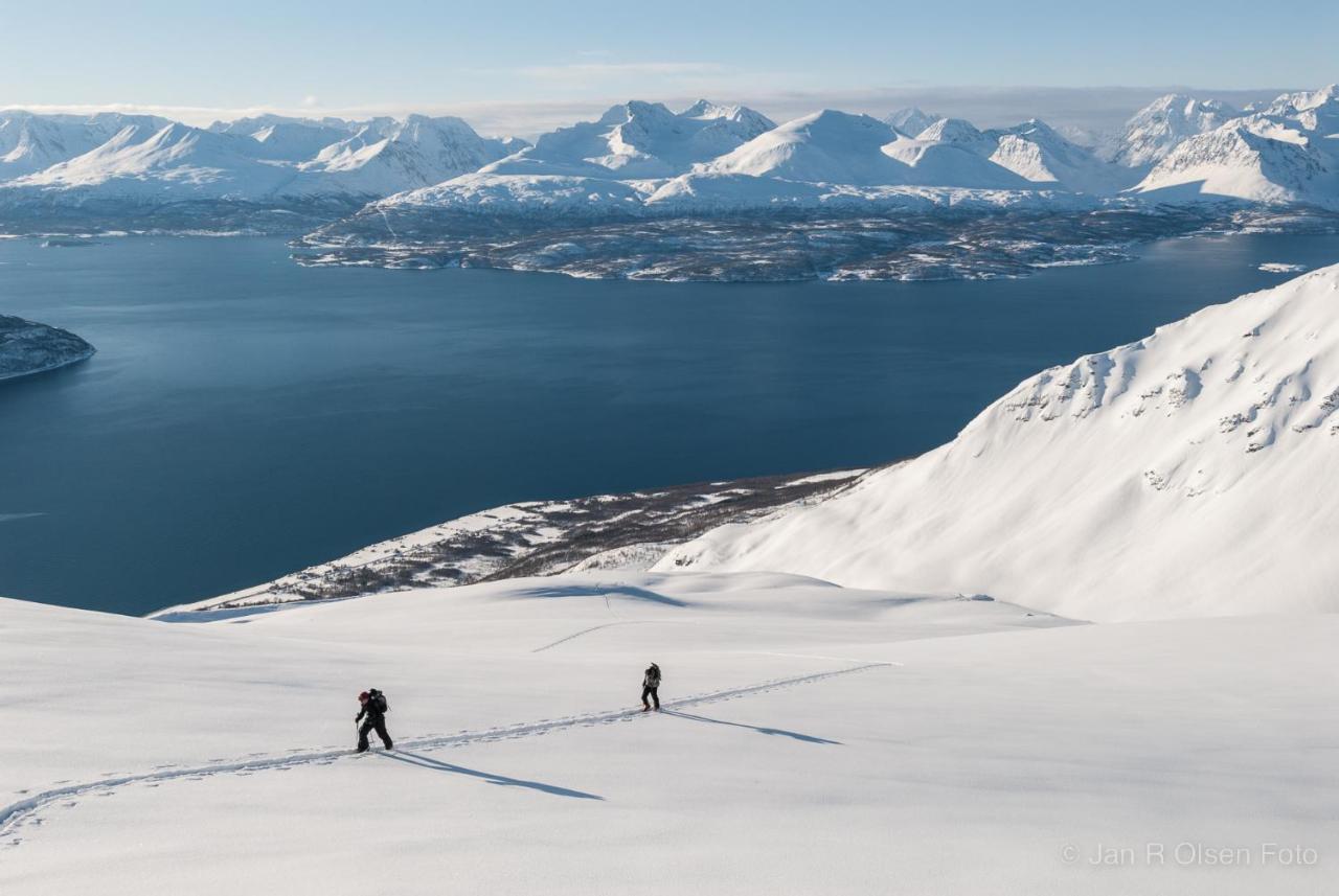 Lyngenfjord,Odins Hus Appartement Olderdalen Buitenkant foto
