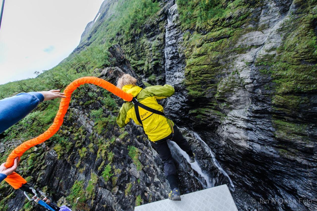 Lyngenfjord,Odins Hus Appartement Olderdalen Buitenkant foto