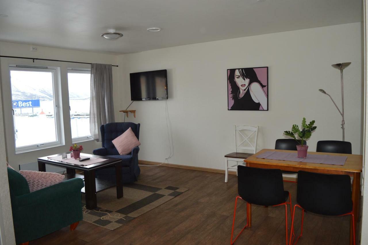 Lyngenfjord,Odins Hus Appartement Olderdalen Buitenkant foto
