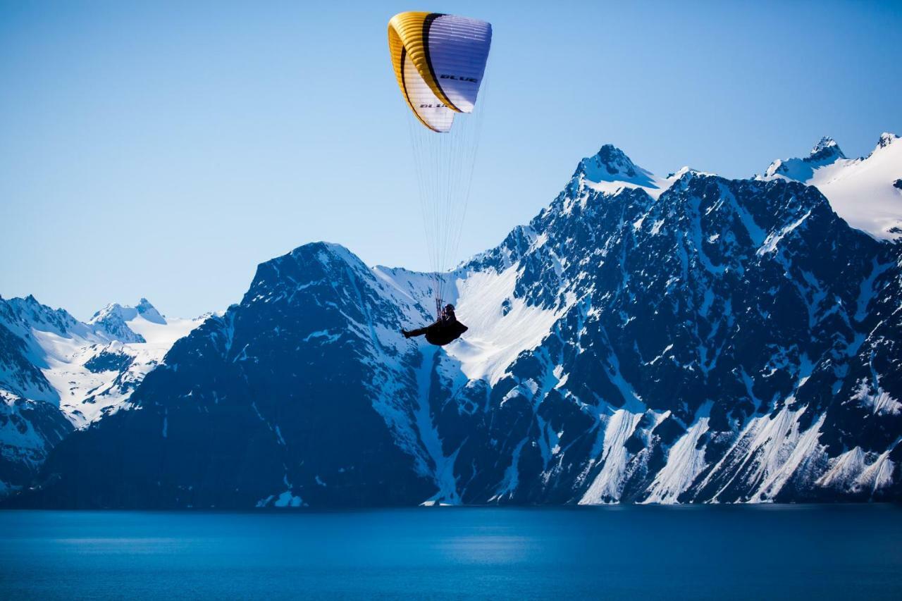 Lyngenfjord,Odins Hus Appartement Olderdalen Buitenkant foto