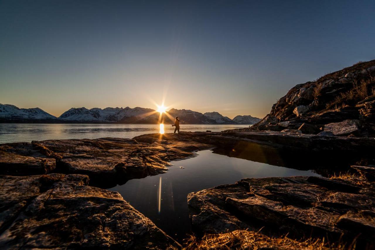 Lyngenfjord,Odins Hus Appartement Olderdalen Buitenkant foto