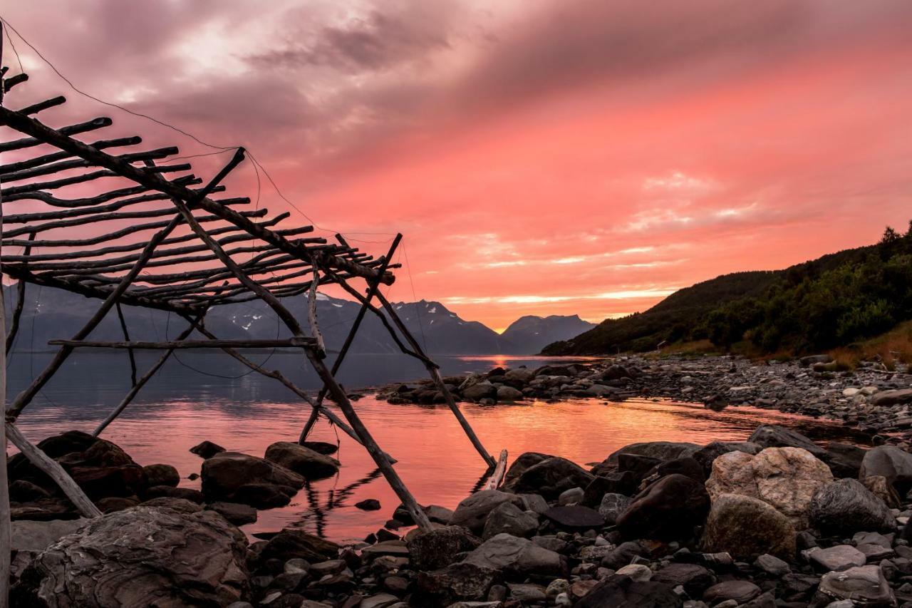 Lyngenfjord,Odins Hus Appartement Olderdalen Buitenkant foto